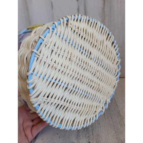 Metal wire Flower Basket Easter spring home decor Floral - Picture 9 of 9